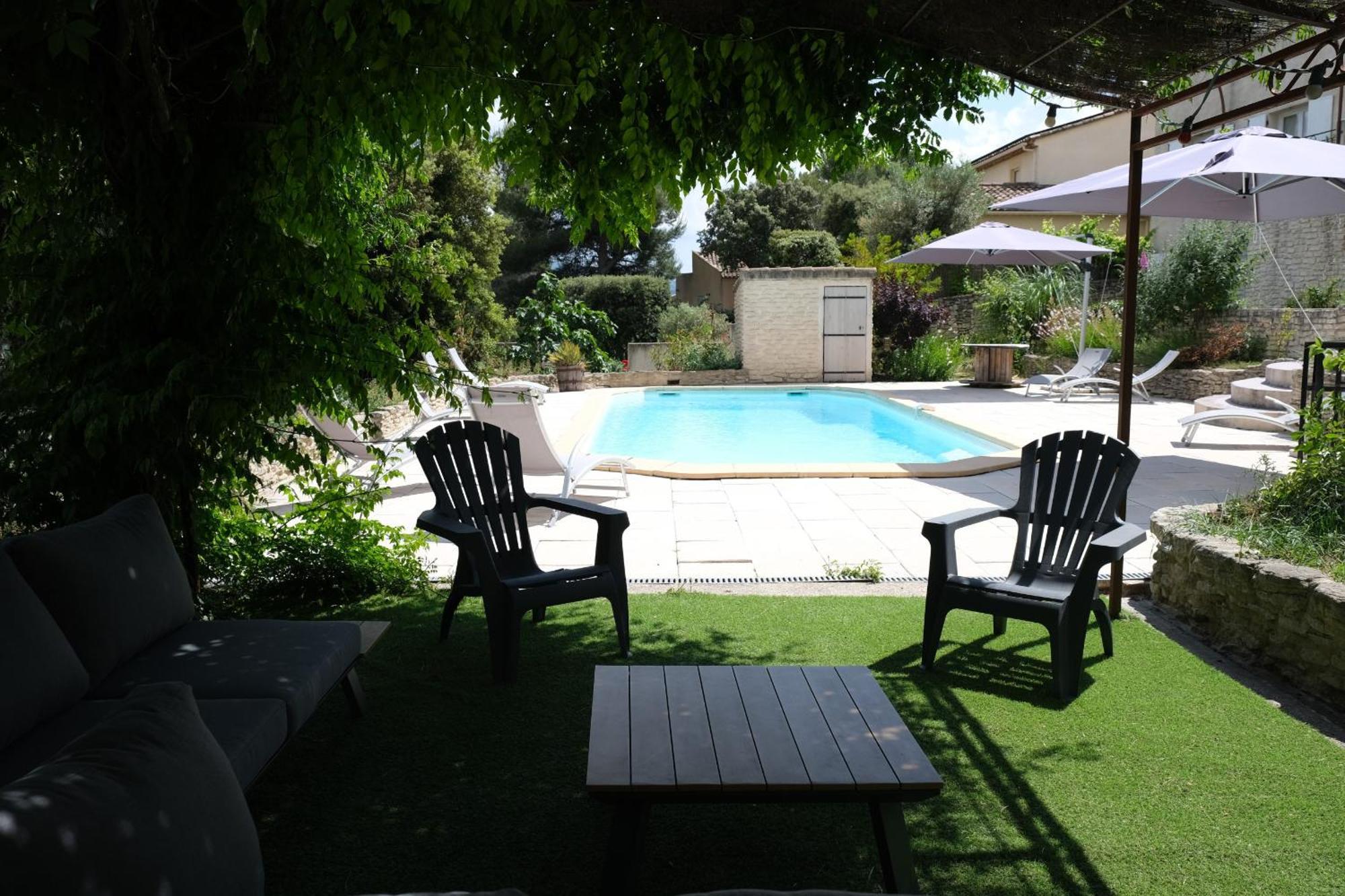 Pleasant Part Of House With Pool To Share In Vaucluse, 4/6 People Apartment Puget Luaran gambar