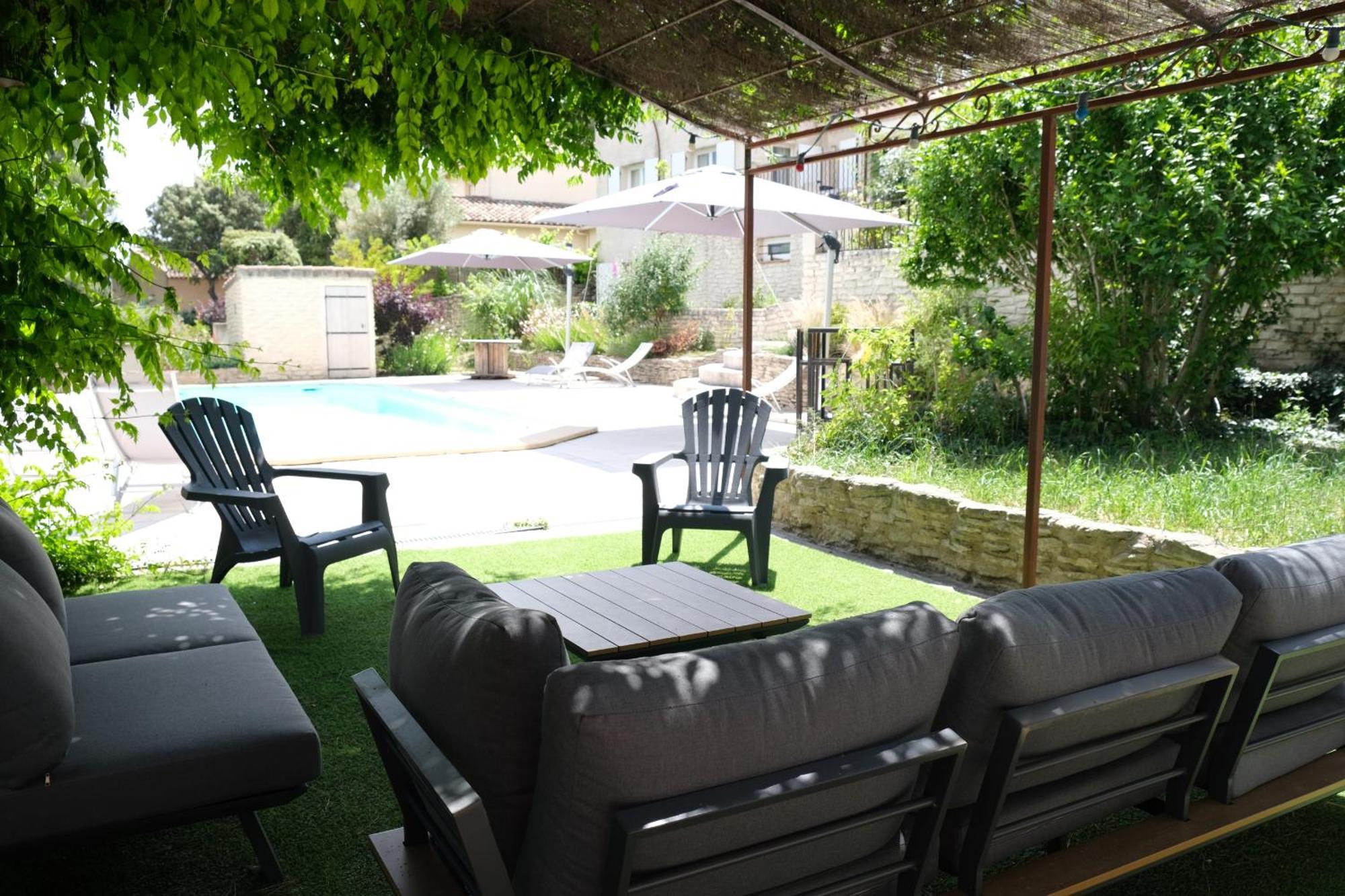 Pleasant Part Of House With Pool To Share In Vaucluse, 4/6 People Apartment Puget Luaran gambar